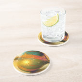 大きく輝くクリスマスの飾り コースター (側面)