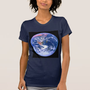 "大きく青い大理石" Tシャツ