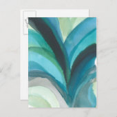 大きく青い葉I ポストカード (正面/裏面)
