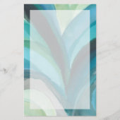 大きく青い葉I 便箋 (正面)