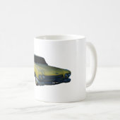 大きく黄色いひれ59キャデラック コーヒーマグカップ (正面右)