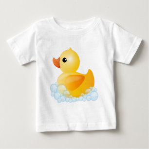 大きく黄色いアヒル ベビーTシャツ