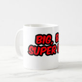 大きく、悪い、すごいパパ。 (マグ) コーヒーマグカップ (正面左)