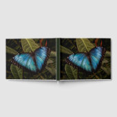 大きく、美しく、青い、蝶 ゲストブック (全面)