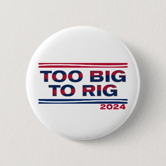 大きすぎてリグが2024に設定できない 缶バッジ (正面)