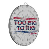 大きすぎて操作できない 2024 ダーツボード (正面左)