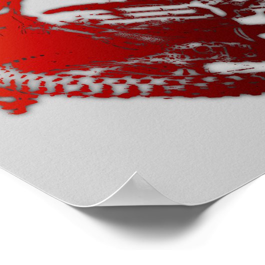 大きなおもちゃダートバイクモトクロスポスターサイン ポスター (角)