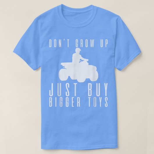 大きなおもちゃ買を大きくしないで –  Tシャツ (デザイン正面)