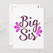 大きなお姉さん ポストカード (正面/裏面)