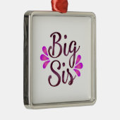 大きなお姉さん メタルオーナメント (右)