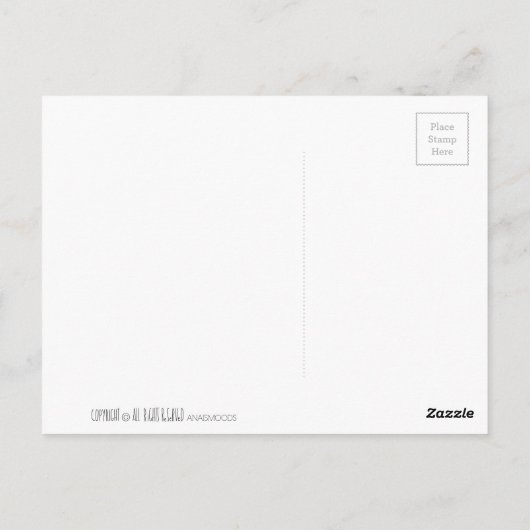 大きなお尻 ポストカード (裏面)