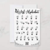 「大きなお礼」フラットサンキューカード サンキューカード (裏面)