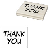 大きなお礼 ラバースタンプ (押印)