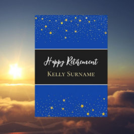 大きなお祝い！おめでとう退職お祝いカード カード