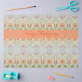 大きなかわいらし感謝祭ティッシュペーパー 薄葉紙 (クラフト)