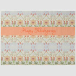 大きなかわいらし感謝祭ティッシュペーパー 薄葉紙