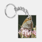 大きなかわいらし蝶 キーホルダー (正面左)