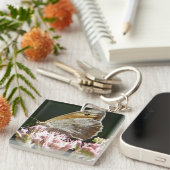 大きなかわいらし蝶 キーホルダー (正面右)