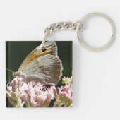 大きなかわいらし蝶 キーホルダー (裏面)