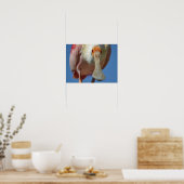 大きなくちばしでローズテスプーンビル ポスター (キッチン)