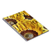 大きなはっきりしたひまわり ノートブック (右側)