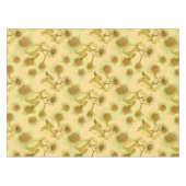 大きなひまわり模様 テーブルクロス (正面(横))