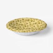 大きなひまわり模様 ペーパーボウル (傾斜あり)