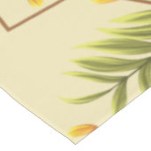 大きなひまわり絵を描素朴ヴィンテージ テーブルクロス (アングル)