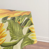 大きなひまわり絵を描素朴ヴィンテージ テーブルクロス (インサイチュ)