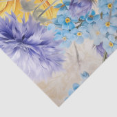 大きなひまわり花束のデコページ 薄葉紙 (詳細)