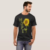 大きなひまわり ガーデナーズ・クリエイティング・ホープ Tシャツ (正面フル)