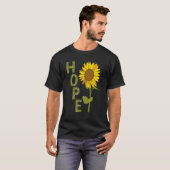 大きなひまわり ガーデナーズ・クリエイティング・ホープ Tシャツ (正面フル)