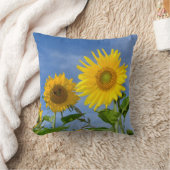 大きなひまわり クッション (ブランケット)