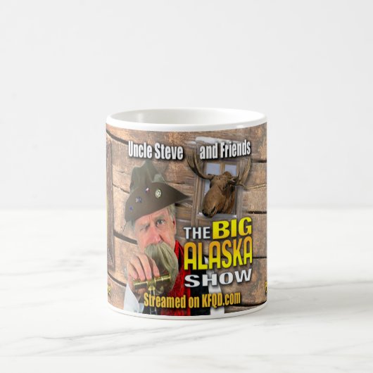 大きなアラスカのショーコーヒーマグ コーヒーマグカップ (中央)