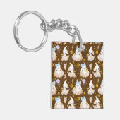 大きなイースターエッグ キーホルダー (正面左)