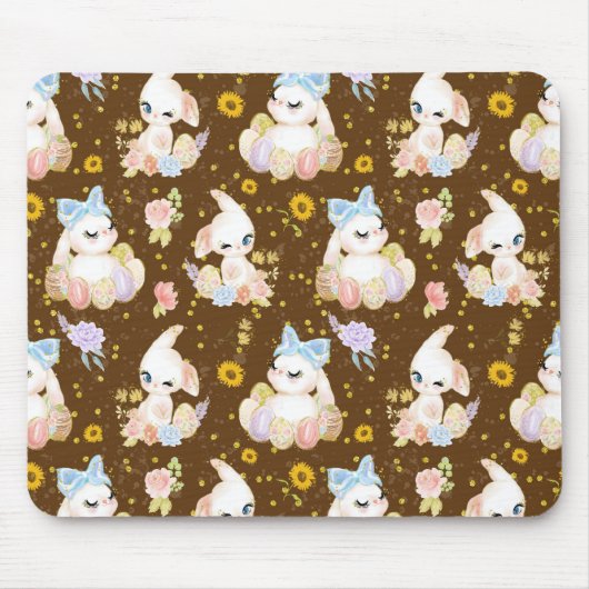 大きなイースターエッグ マウスパッド (正面)