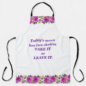 大きなエプ離れロンを取る エプロン (正面)