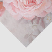 大きなエーテルのピンクのフローラブーケの切り離し 薄葉紙 (詳細)
