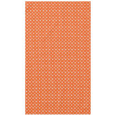 大きなオレンジにハロウィーンカボチャの魔女帽子 テーブルクロス (正面)