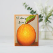 大きなオレン考えジ、君の_ ポストカード (スタンド正面)