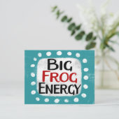 大きなカエルのエネルギー応答カード カード (スタンド正面)