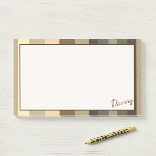 大きなカスタマイズ可能な投稿ItメモDannyまたはYou ポストイット (デスク)