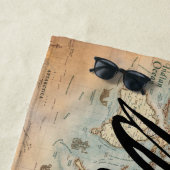 大きなカスタムウェディングバケーションを夢見る ビーチタオル (インサイチュ)