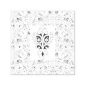 大きなカスタムスタンプ | 個人用&ナンバー デザイン セルフインキングスタンプ (デザイン)