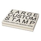 大きなカスタムスタンプ、独自のプロフェッショナルロゴを作成 ラバースタンプ (スタンプ)