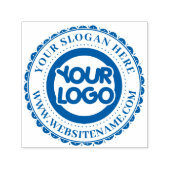 大きなカスタムビジネスロゴ セルフインキングスタンプ (デザイン)