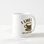 大きなカップが好きで、嘘は言えない コーヒーマグカップ (正面右)