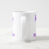 大きなカップでモチベーションを！ジャンボコーヒーマグ ジャンボコーヒーマグカップ (裏面)