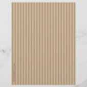 大きなカップケーキ、ソフトなモカストライプーのベイクセールのチラシ チラシ (裏面)