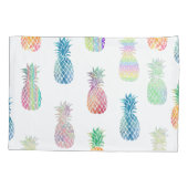 大きなカラフルのパイナップル 枕カバー (裏面)